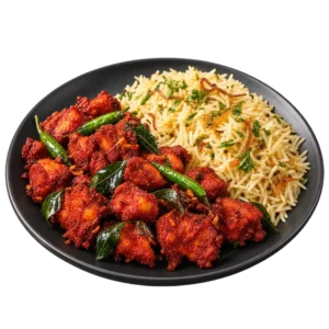 Chicken 65/Rice