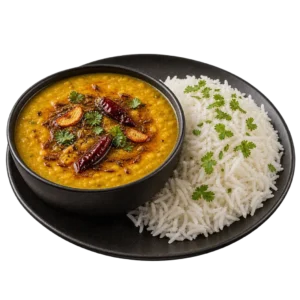 Daal Tarka with Rice
