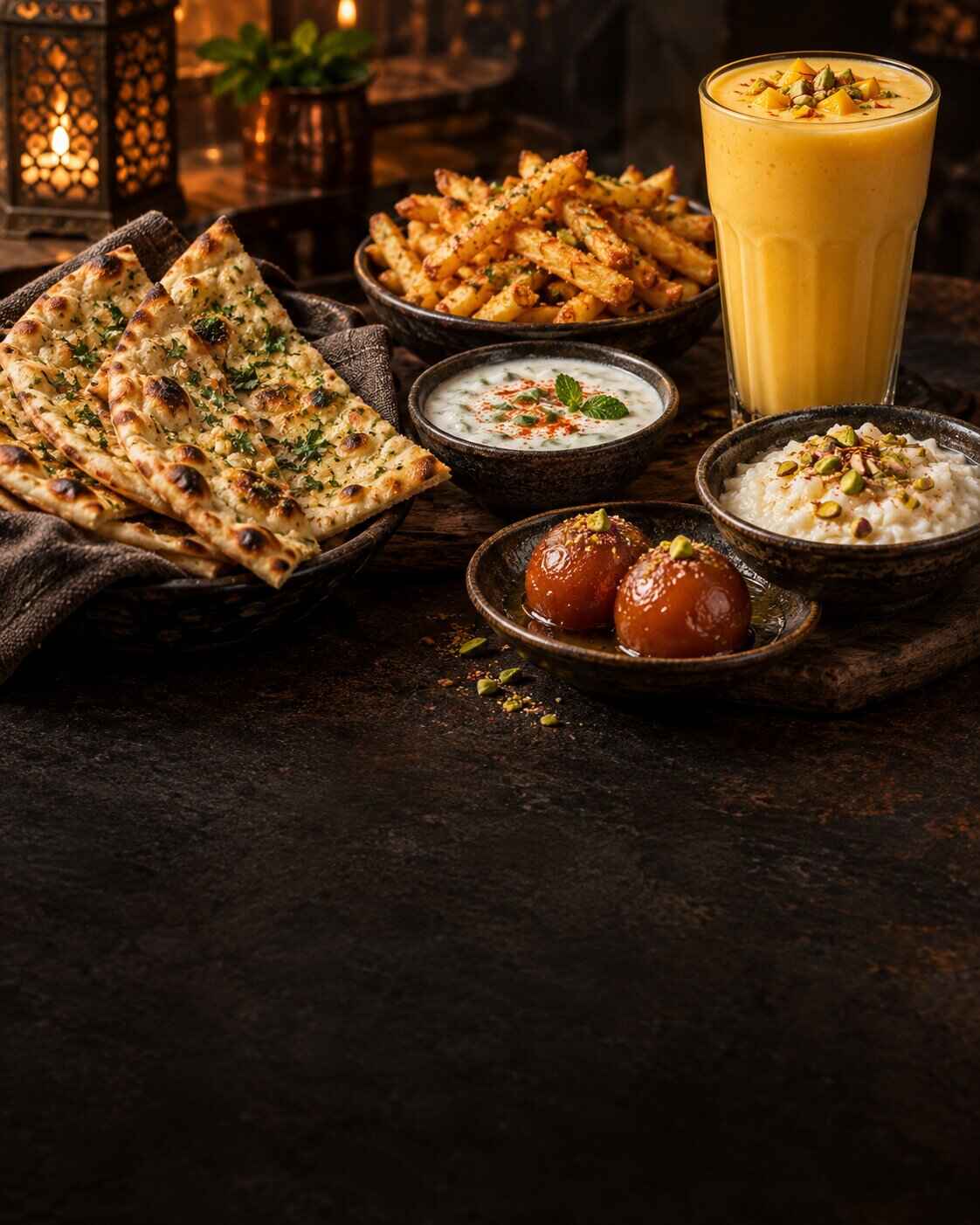 Sides, Drinks & Desserts