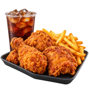 DARK CHICKEN (WITH FRIES & DRINK)